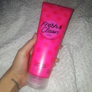 Pink fresh and clean lotion